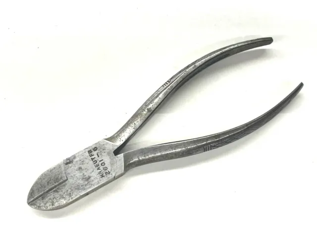 Vintage Kraeuter 6” Diagonal Cutter Pliers, 2601-6, Usa