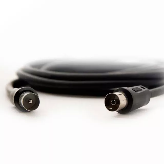 Cable De Antena Macho Hembra De 1,5 Metros Apto Para Toma Coaxial De Pared A Tv 2