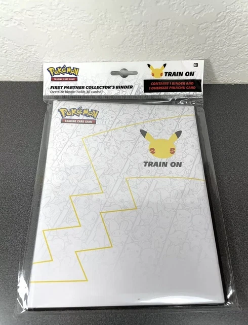 Pokémon TCG: First Partner Collector's Binder - 25th Anniversary Oversize Card Storage