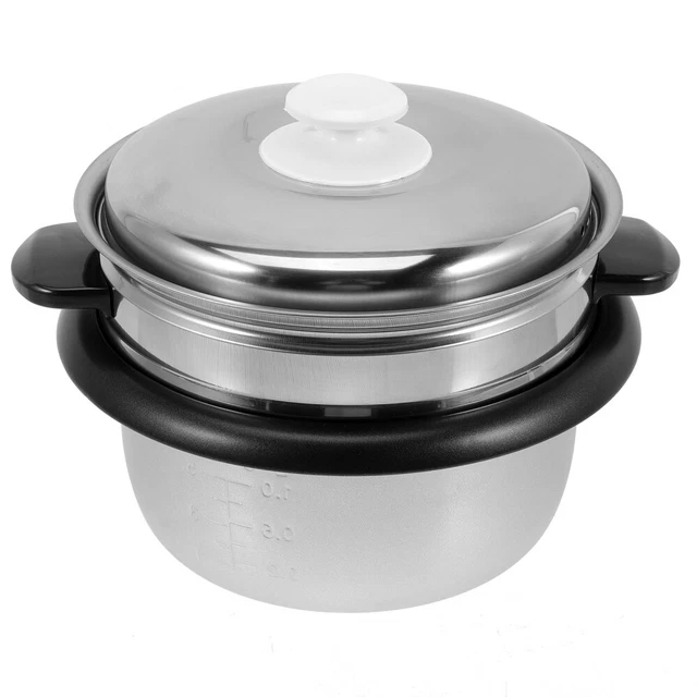 Rice Cooking Insert Rice Cooker Liner Vegetable Steamer Pot Plug-in