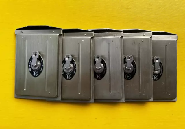 5x Rollei / Rolleiflex SL66 Planfilmkassette 6x6