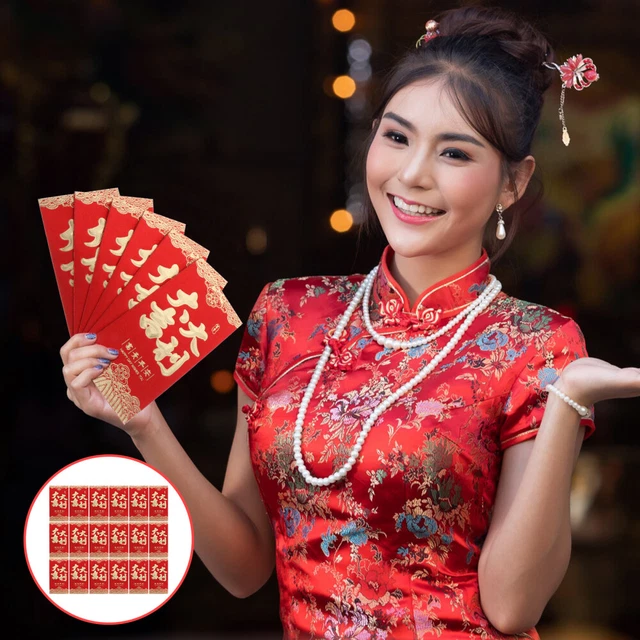 18 Pcs Year The Tiger Red Envelope Envelopes Money Chinese New Style