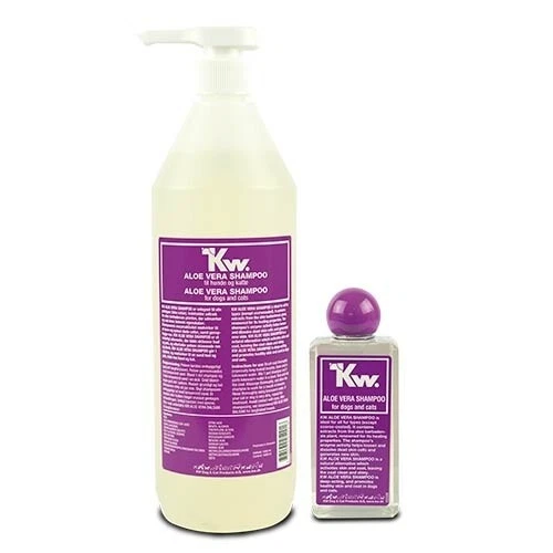 Champú Medicinal KW Aloe Vera para perros y gatos (1litro)