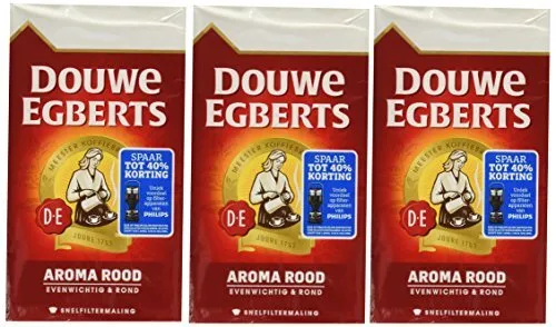 Douwe Egberts Douwe Egberts Aroma Rod Ground Coffee, 8.8000-Ounce Packages (Pack