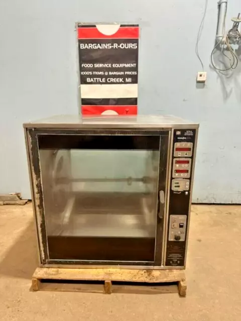 "HENNY PENNY" SCR8 COMMERCIAL DIGITAL 208V 3Ph ELECTRIC CHICKEN ROTISSERIE OVEN 2