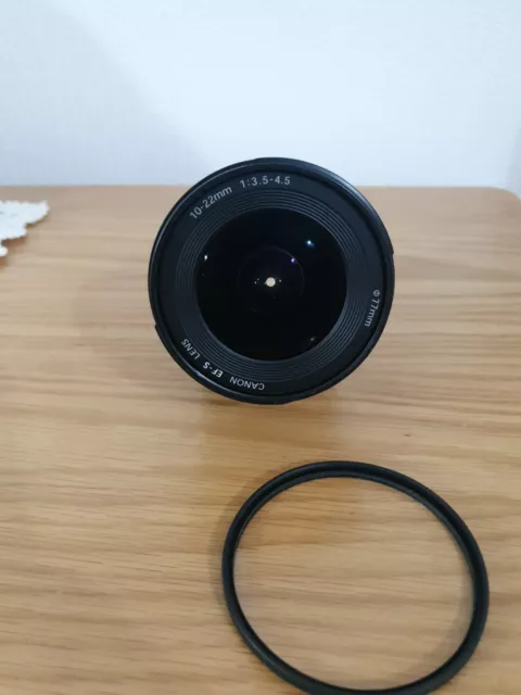 Canon EF-S 10-22mm 1:3.5-4.5 USM Ultrasonic Wide Angle Lens. Spare or Repair