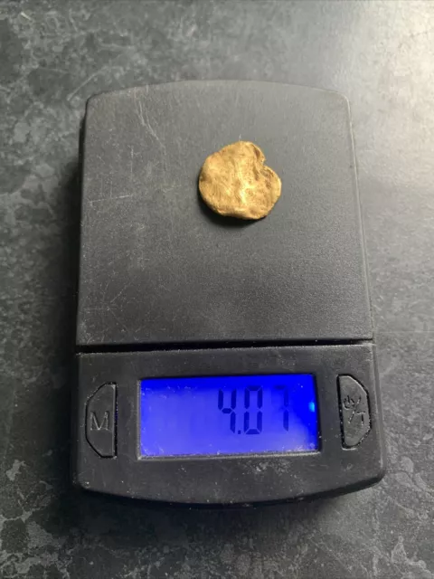 ANCIENT BRITISH- Possibly Celtic Rare Unknown Coin 24ct Gold Not Scrap 4g