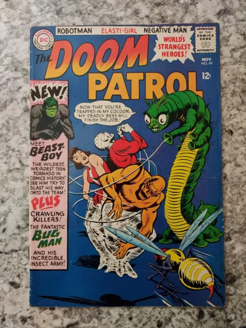 Doom Patrol #99 - 1St Appearance Beast Boy / Changeling (1965) Dc Comics