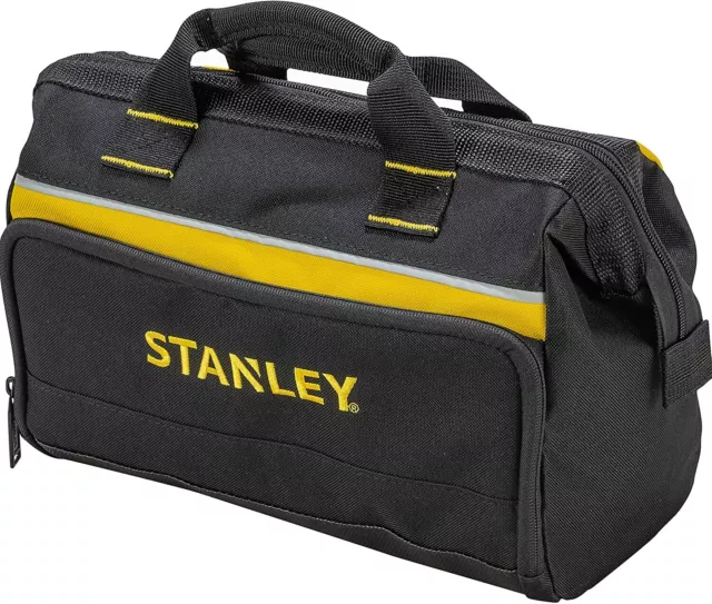 Stanley Bolsa de Herramientas 30x25x13 cm,de nylon,8 compartimentos,bolsillos