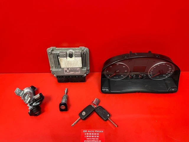 Kit De Démarrage Calculateur VW Touran 1.9 TDI 105CV - Réf. 03G906016CD 0281011945, Occasion