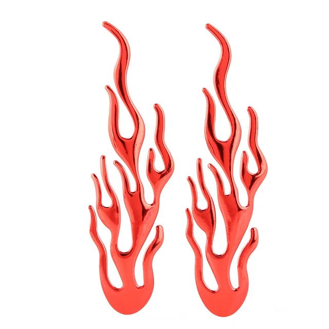 Hot New 1 Pair Motorcycle Gas Oil Fuel Tank Sticker Pad Protector Decoration(Red