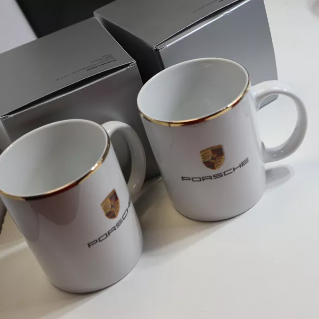 2 x unbenutzte Porsche Kaffeebecher                       G185