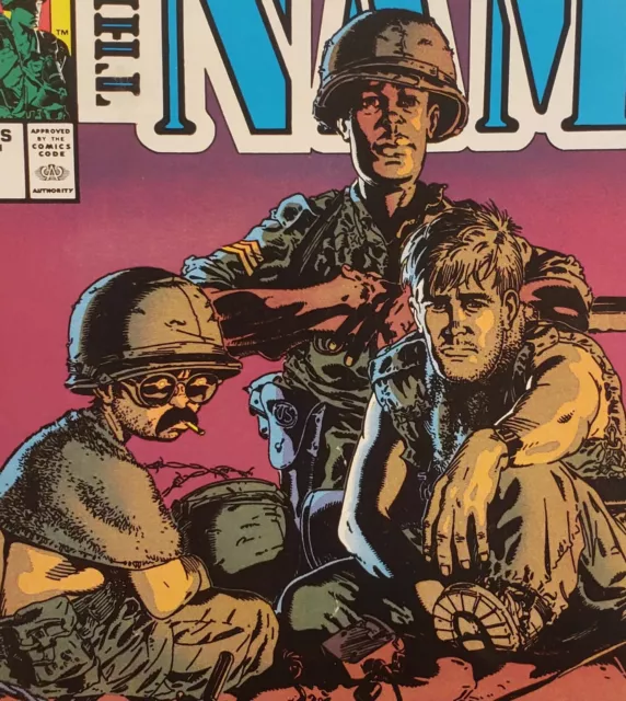 The 'Nam #11,12,14,16,17 1987-88 Viet Nam War Marvel Comics