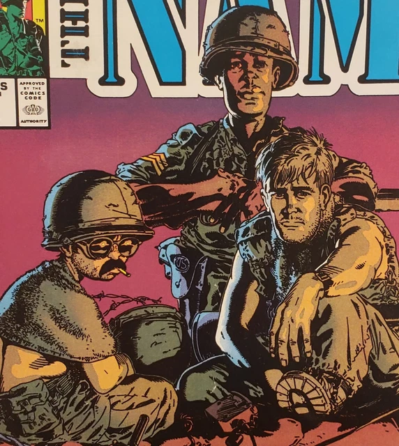 The 'Nam #11,12,14,16,17 1987-88 Viet Nam War Marvel Comics
