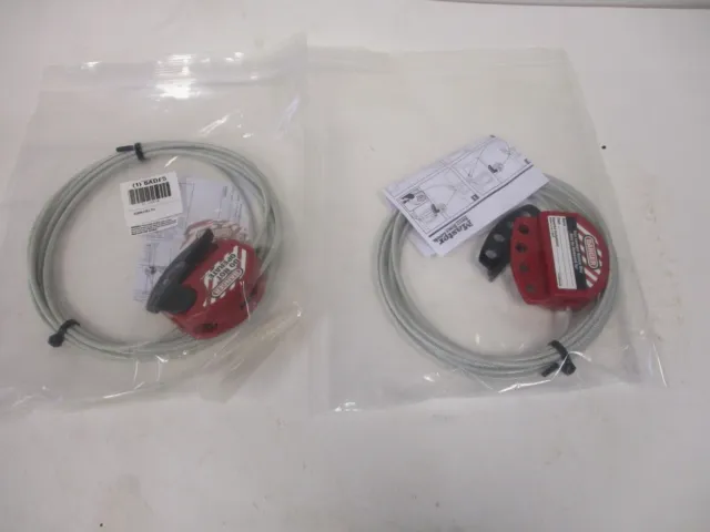 Master Safety Series Lock And Cable, S806Cbl15, 2 (6Adf5) Per Lot, New