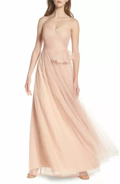 Jenny Yoo 'Annabelle' Convertible Tulle Column Dress  Size 4 L63010