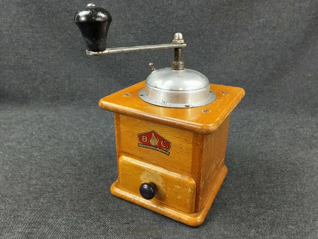 alte Bernhard & Comp. B.C. Kaffeemühle Leinbrock Dekoration Vintage Landhaus