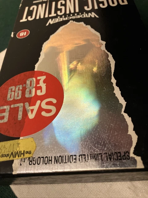 BASIC INSTINCT WIDESCREEN Special Edition Box Set Ice Pick Hologram ...