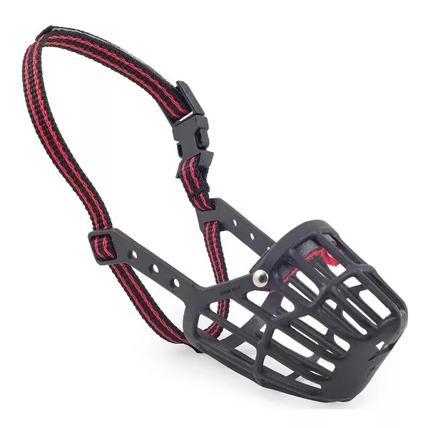 Ancol Plastic Dog Muzzle Strong Basket Style Training In Sizes 1 2 3 4 5 6 7 8 9