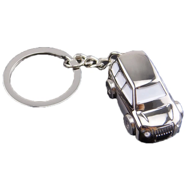 2 Pcs Porte-clés Modèle De Voiture Cadeaux Pour Voiture Métal