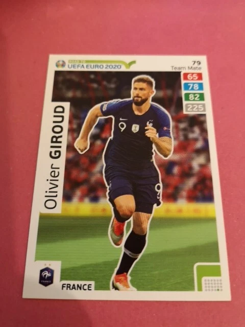 PANINI FOOTBALL INTERMARCHE EQUIPE DE FRANCE OLIVIER GIROUD