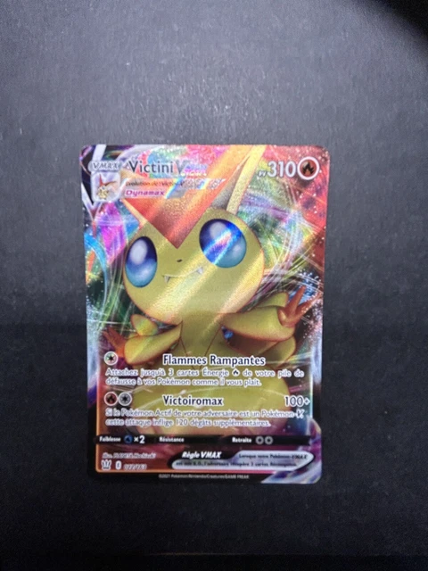 Carte POKÉMON A Victini V 021/163 EB05 Styles de CombAT (port groupé