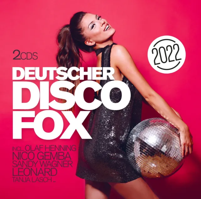 CD Deutscher Disco Fox 2022 De Varios Artistas 2CDs