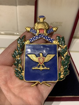CREST DISTINTIVO CORPO DI AMMINISTRAZIONE MILITARE ESERCITO ITALIANO CONTABILITÁ 