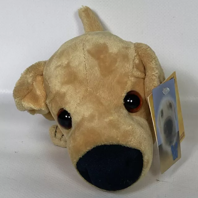 VTG Head First Big Dog Puppy 7” Plush Stuffed Animal Labrador Retriever 2003