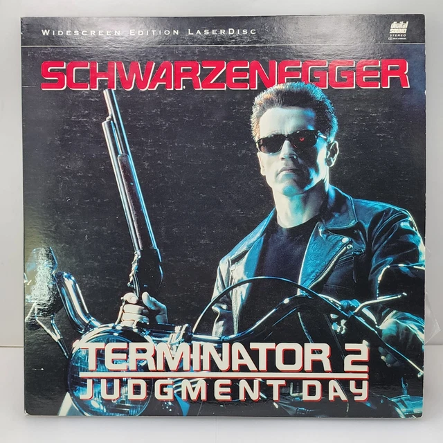 Terminator 2 Judgement Day (1991) LASERDISC LD Arnold Schwarzenegger NOT A DVD Terminator 2 Judgement Day (1991) LASERDISC LD Arnold Schwarzenegger NOT A DVD