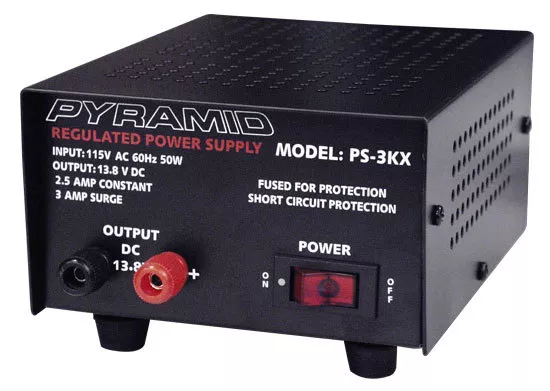 New Pyramid PS3KX 2.5 Amp Power Supply