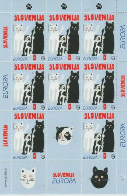 2006 Slowenien Europa Cept Integration Jugend Kleinbogen Von 8 MNH MF94586