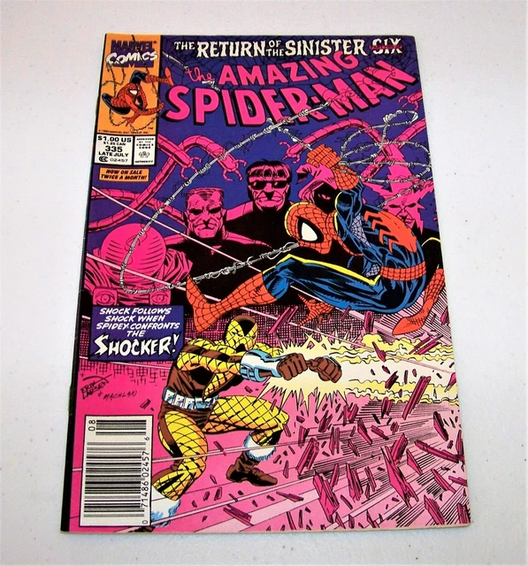The Amazing Spiderman #335 July 1990 Marvel Comic Book 335