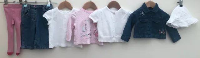 Baby Girls Bundle Clothes Age 3-6 Months JoJo Maman Bebe Disney George