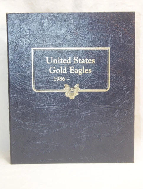 Whitman Classic Album 9173 US Gold Eagles 1986-