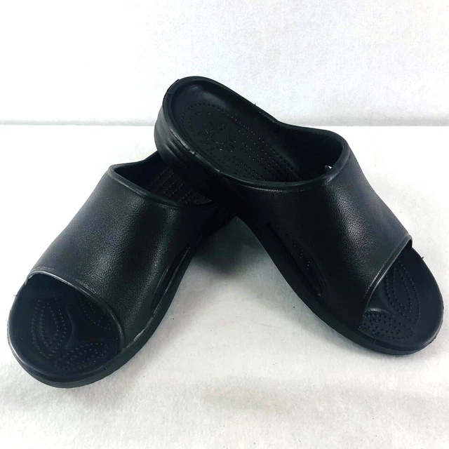 Dawgs Sandals Shoes Women's Size 9.0 Black Slip-Ons Slides Lightweight