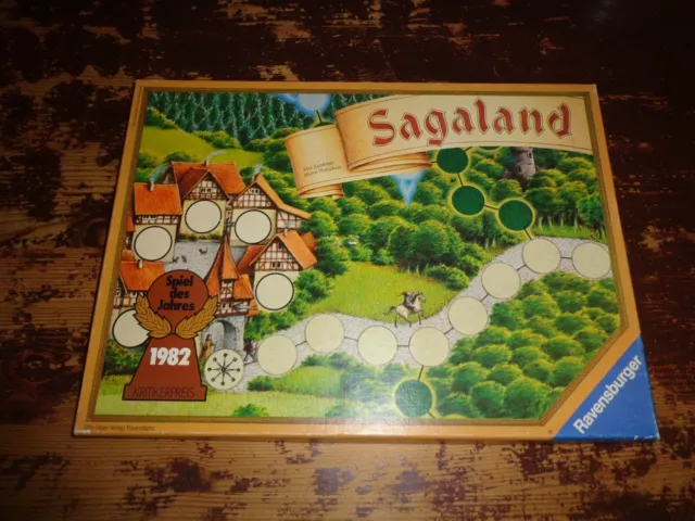 Sagaland alte goldene Ausgabe von Ravensburger