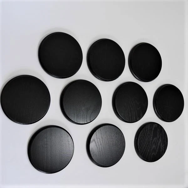 10 Pieza Keilerschilder Brett Gewaffbrett Escudo de Trofeo Ronda Oscuro Af 15 CM