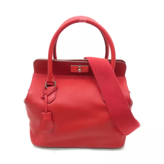 Hermès Rose Azalee And Rouge H Evercolor Leather Verso Mini Roulis 18  Palladium Hardware Available For Immediate Sale At Sotheby's