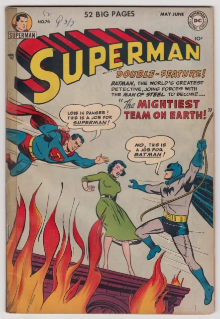 Superman #76, Good, May-June 1952