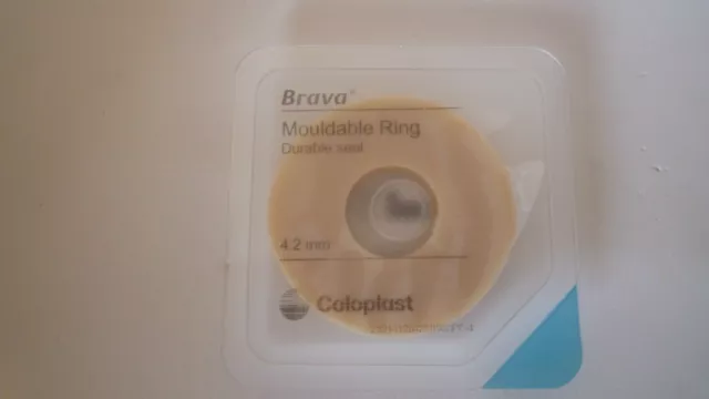 Coloplast Brava Moldable Ring, 14042, 4.2mm colostomy 15 UNITS