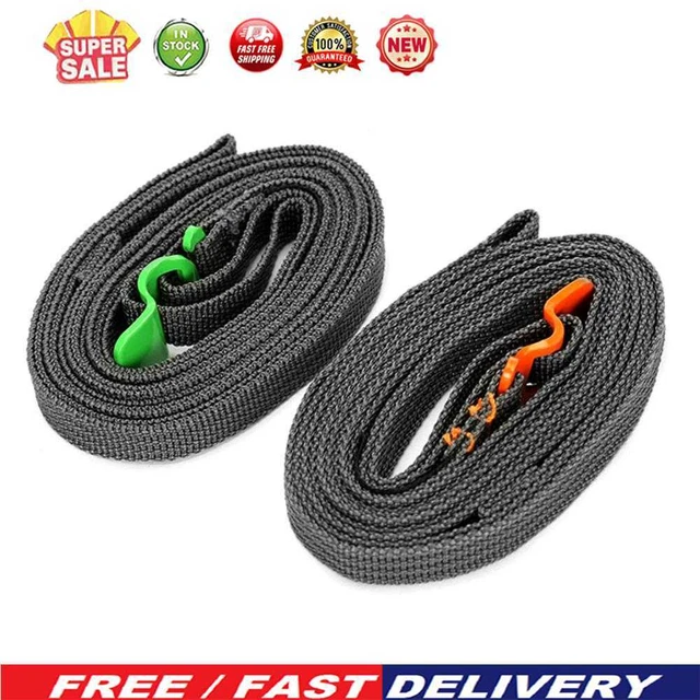 Tie-Down Belt Car Cargo Strap Strong Ratchet Belt Luggage Cargo Lashing Belt
