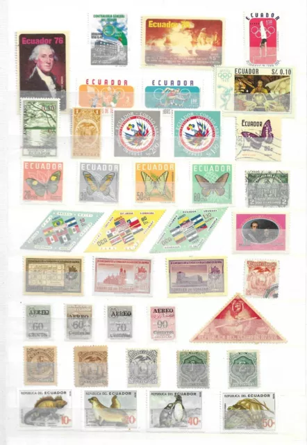 Ecuador  -    - Lot Of    Stamps.