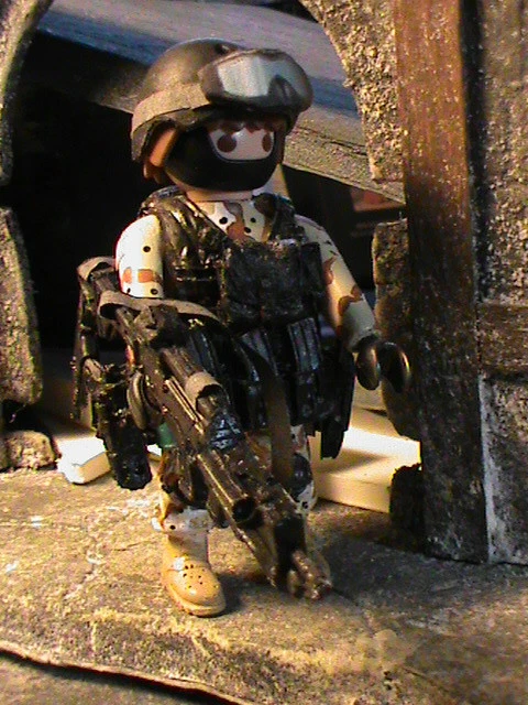 Playmobil personalizado Policía Mossos d´Esquadra con uniforme de la