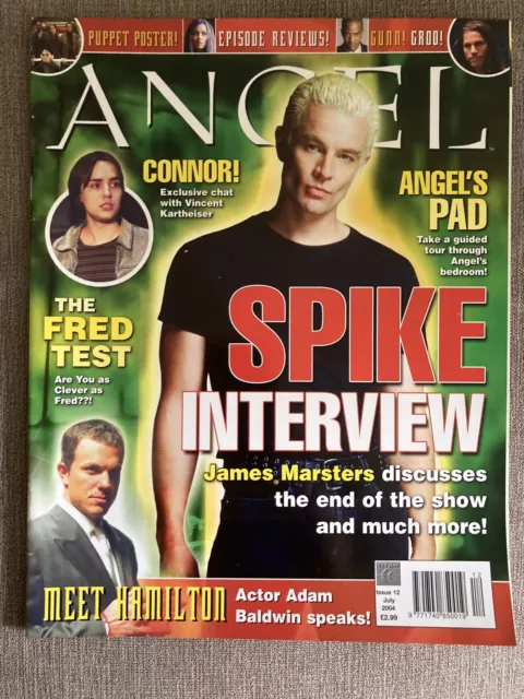 Angel Magazine Issue #12 July 2004 with “Smile Time” Pullout Poster BTVS