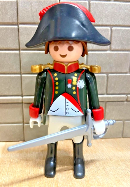 Garde Trompetti Verde Scuro Cavaliere B Playmobil A Guanti Napoleon Custom RAR