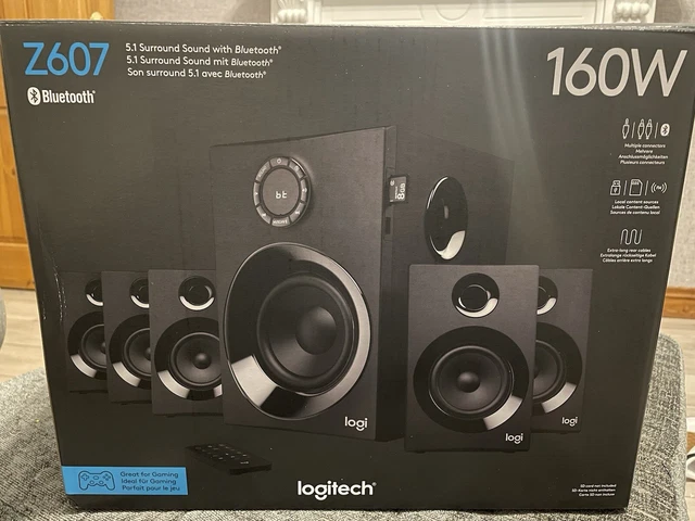 Logitech 607 LOGITECH Z607 5.1 Surround Sound with Bluetooth Speakers £80.00 ...