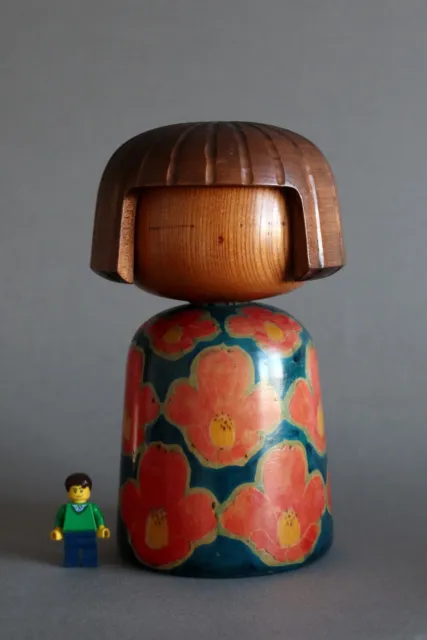 Vintage Japanese Kokeshi doll by Maruyama Hougetsu - Sosaku Creative