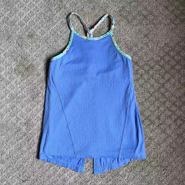 Ivivva Lululemon Girl's Twist and Tie Tank sz 7