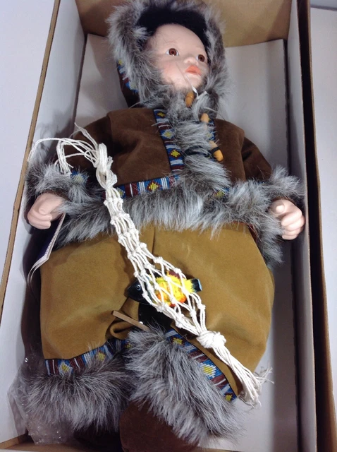 Anouk by William Tung Moments Treasured Porcelain Doll NEVER BEEN OUT OF BOX